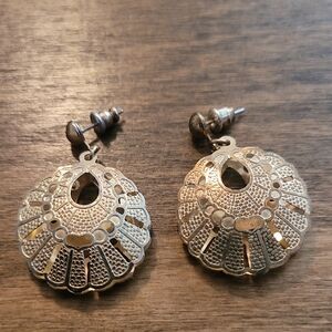 Elegant Gold-Toned Earrings